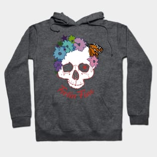 Feelin Fine Skull Hoodie